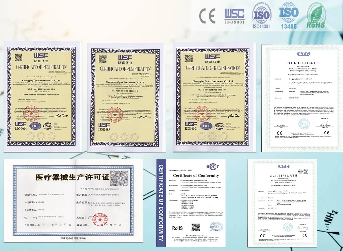 Chongqing Scope Instrument ISO CE certificate Chongqing Scope Instrument ISO CE certificate