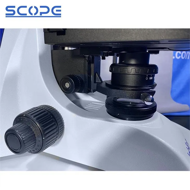 Abbe N.A.1.25 condenser with iris diaphragm for microscopy