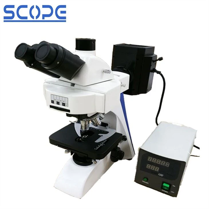 Mikroskop Biologi Fluoresensi Lab